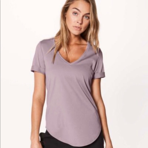 lululemon athletica Tops - Lululemon |  mauve Love tee shirt L
